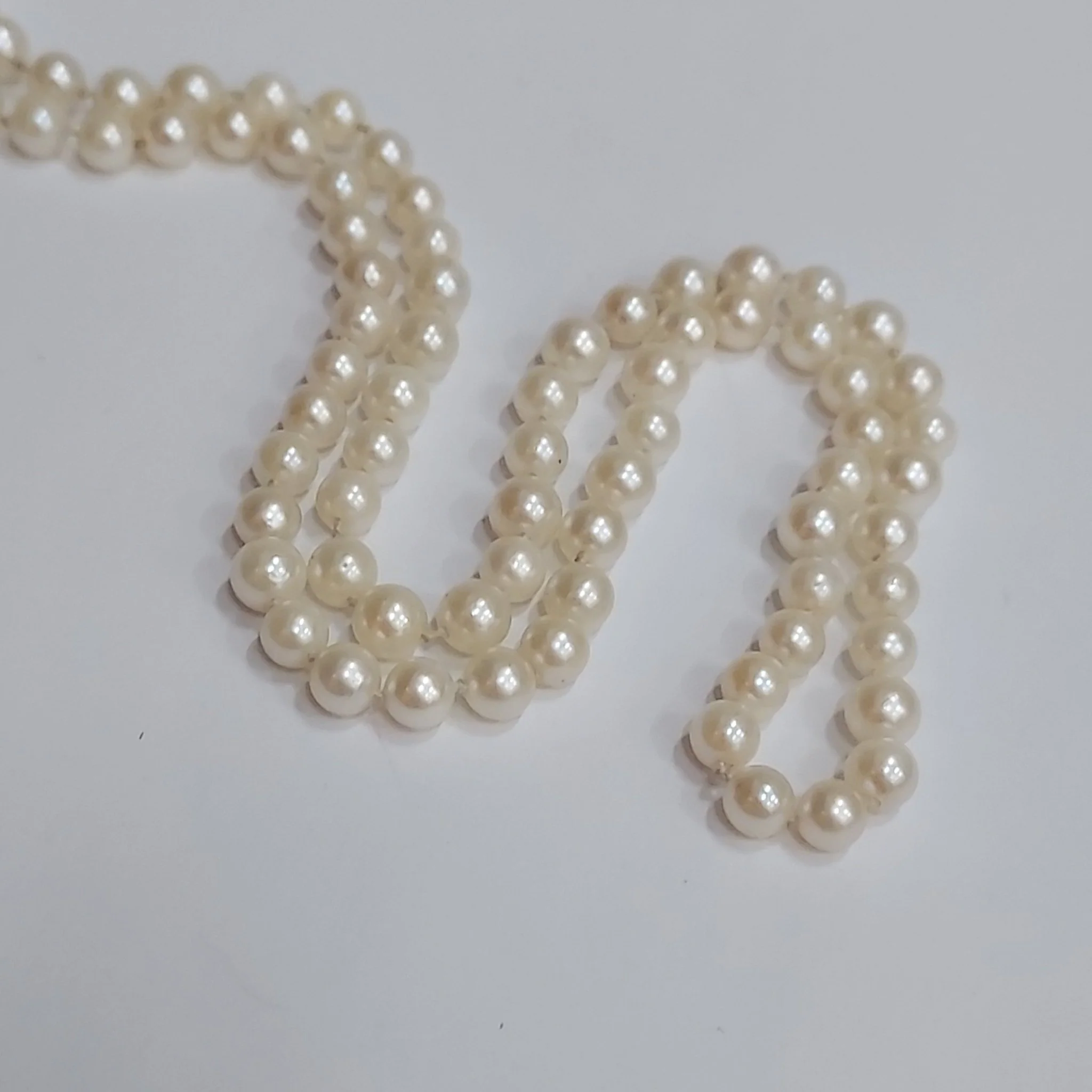 14K Gold & Pearl Necklace - Image 2