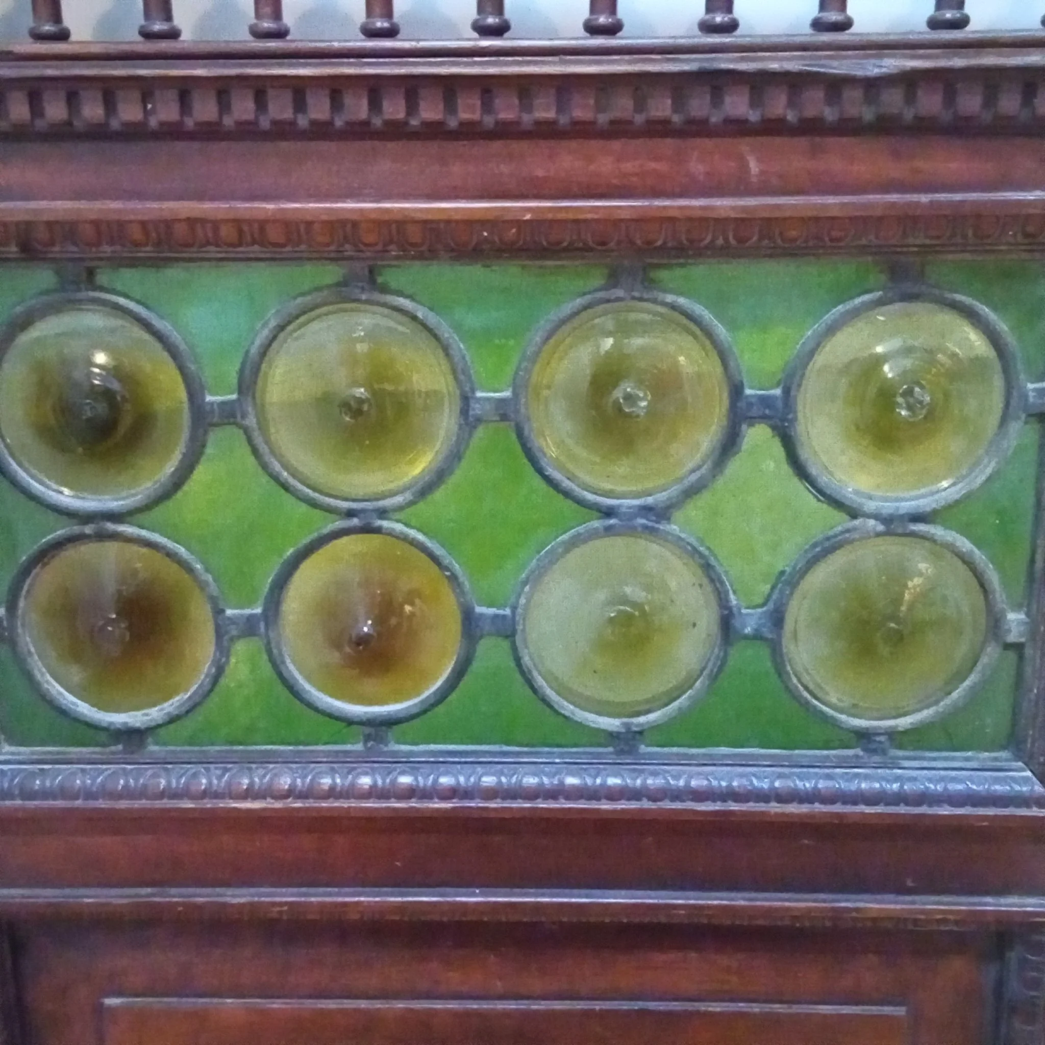 Vintage Stained Glass Saloon Door - Image 10
