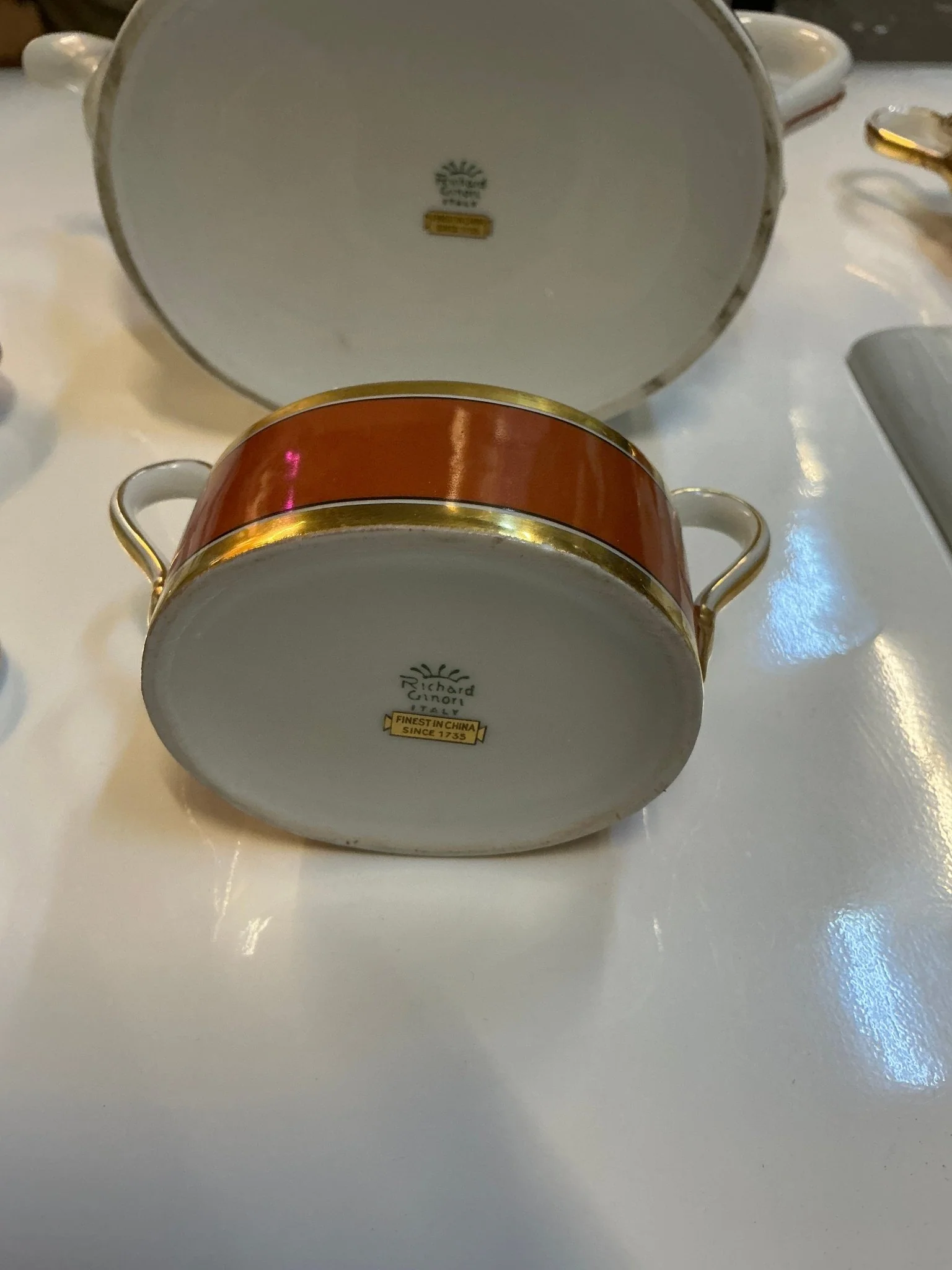 20th c. Tea Set from Richard Ginori - Image 3