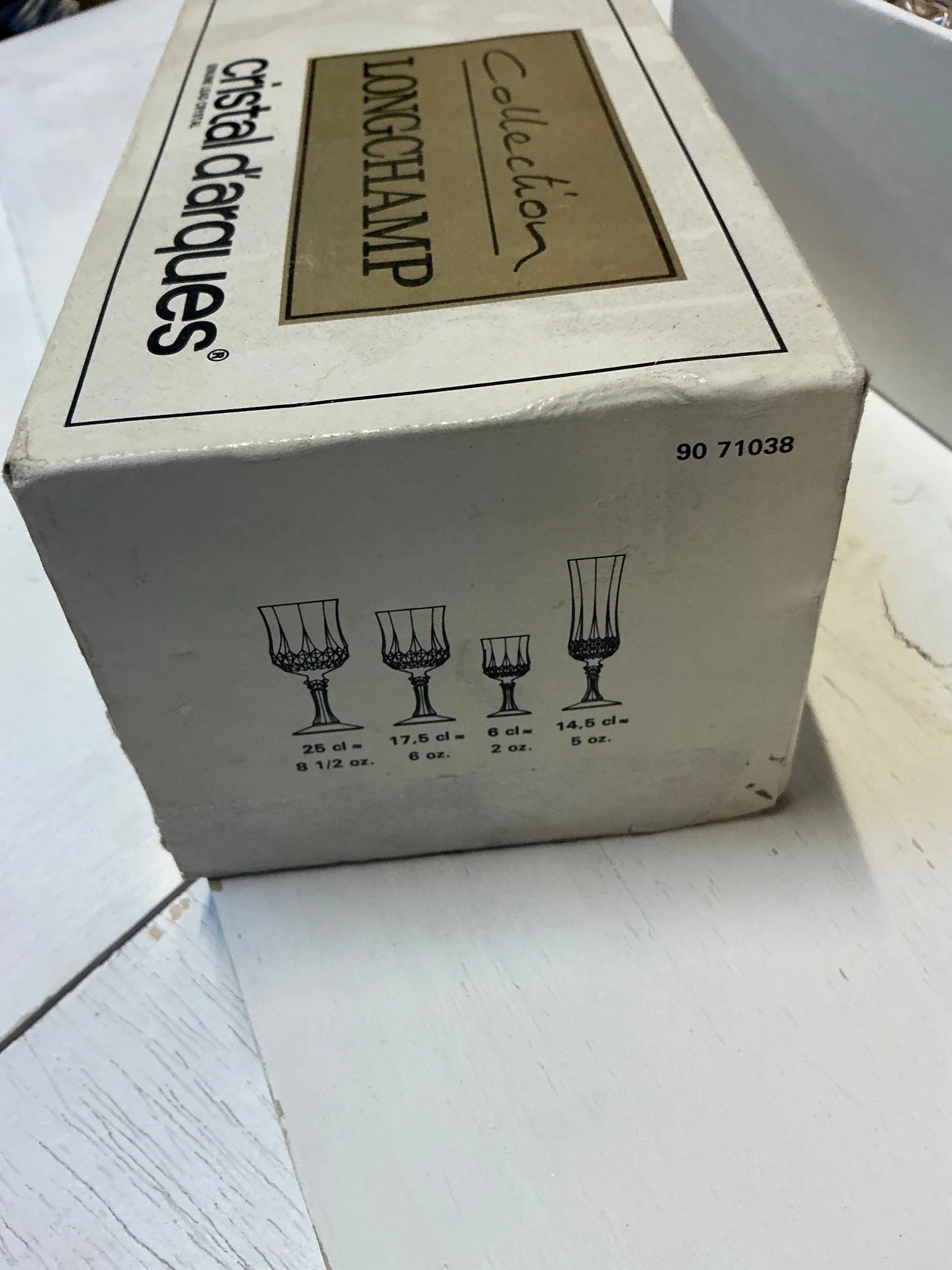Four Cristal d’Arques double old fashion glasses - Image 5