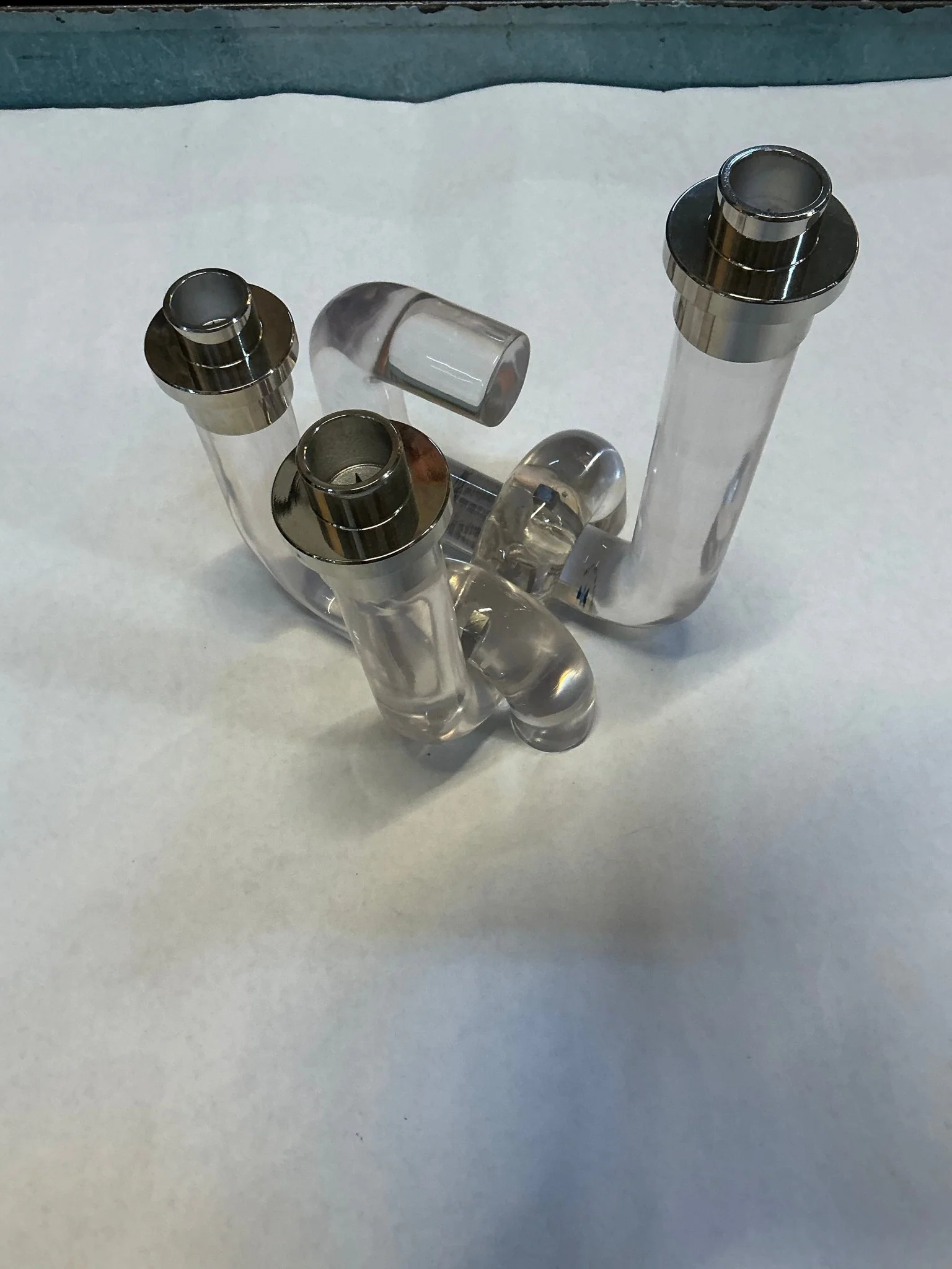 Jonathan Adler lucite candle holder
