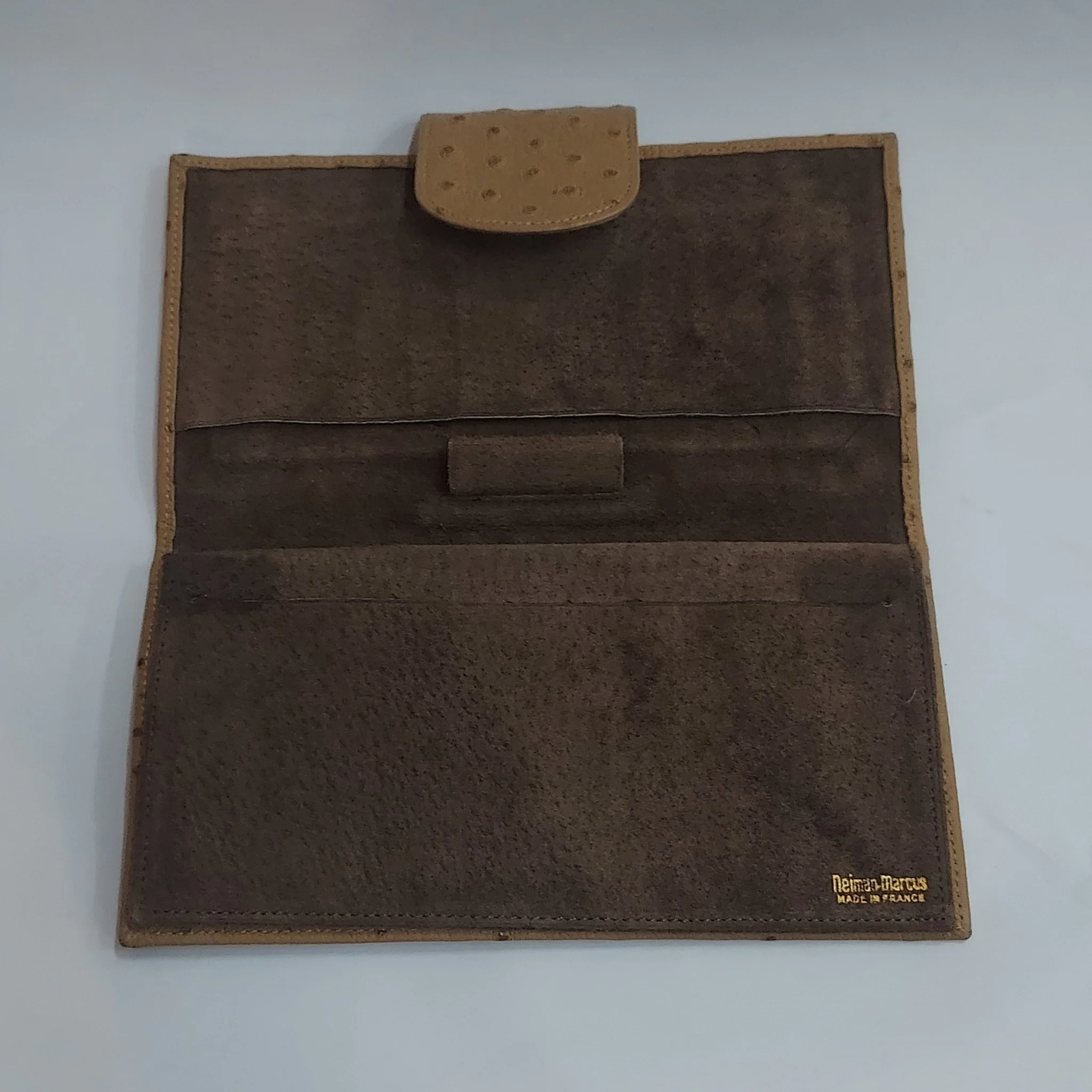 Neiman Marcus Ostrich Wallet - Image 3