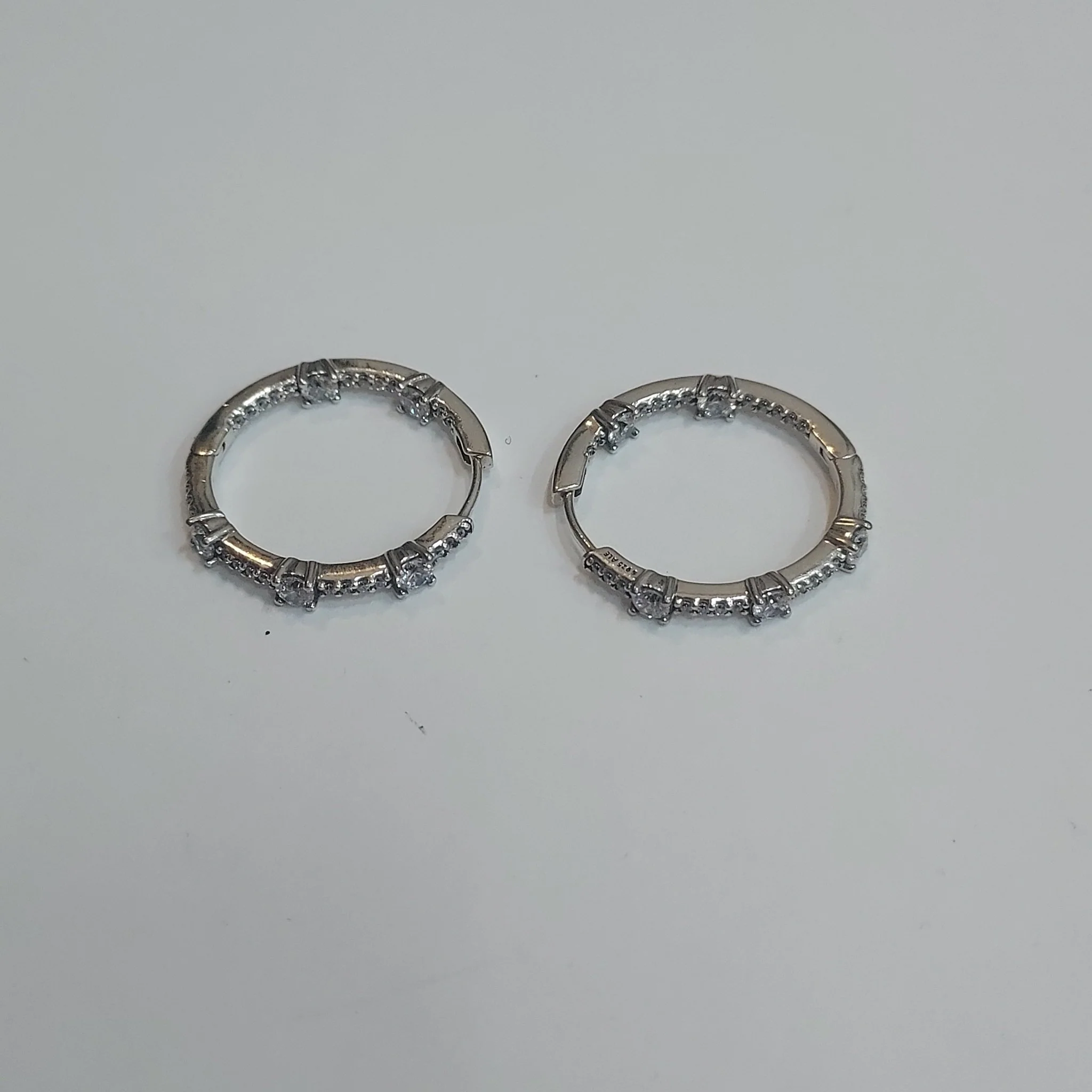 Pandora Sterling Earrings - Image 2