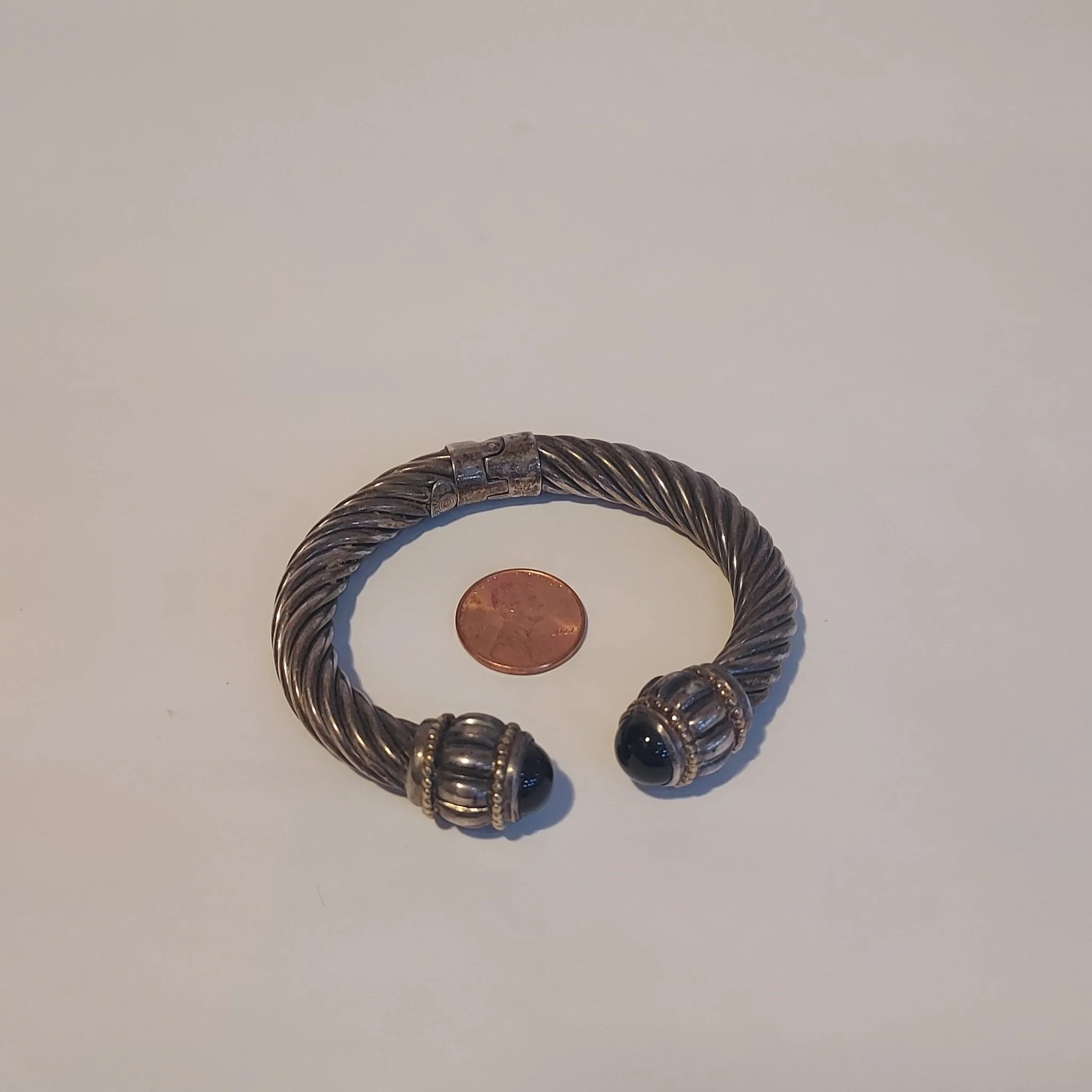 Sterling & 14K Bracelet - Image 8