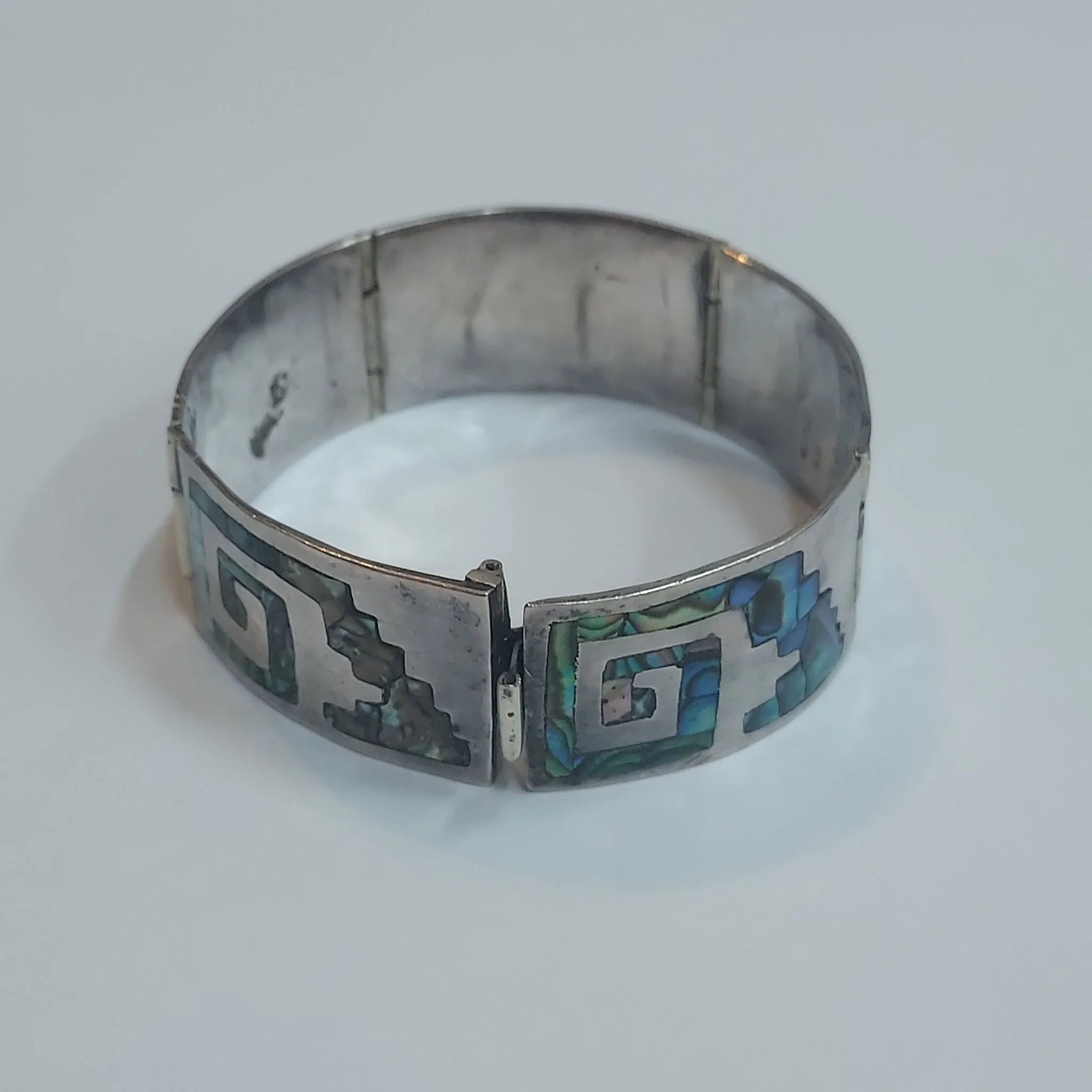 Sterling & Abalone Bracelet - Image 3