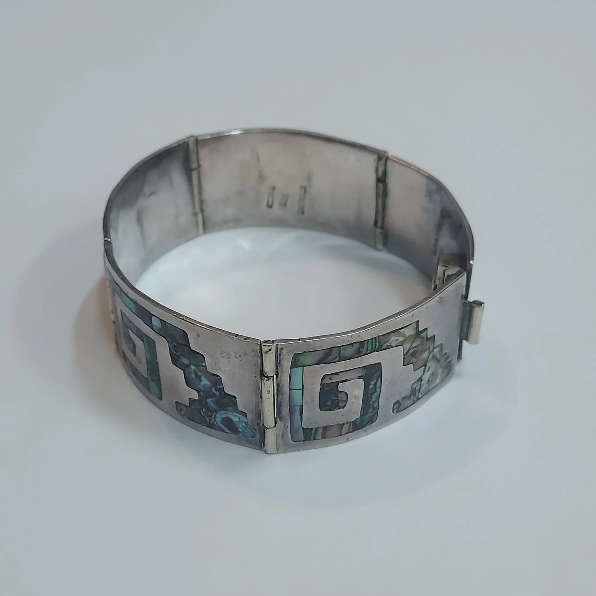 Sterling & Abalone Bracelet - Image 4