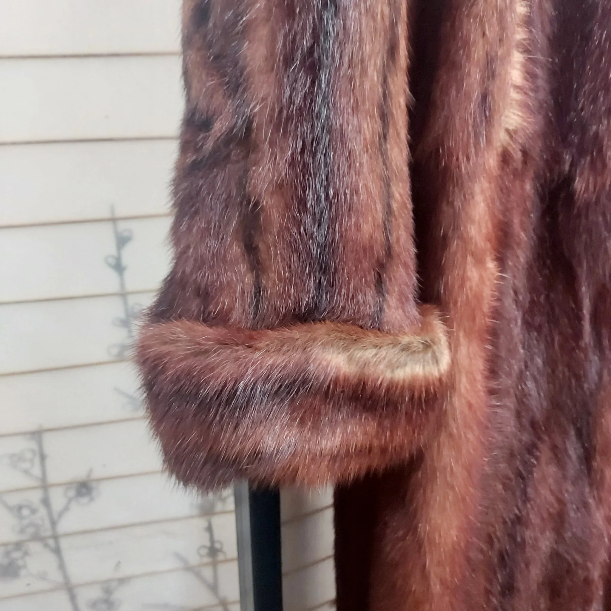 Vintage Mink Fur Coat - Image 3